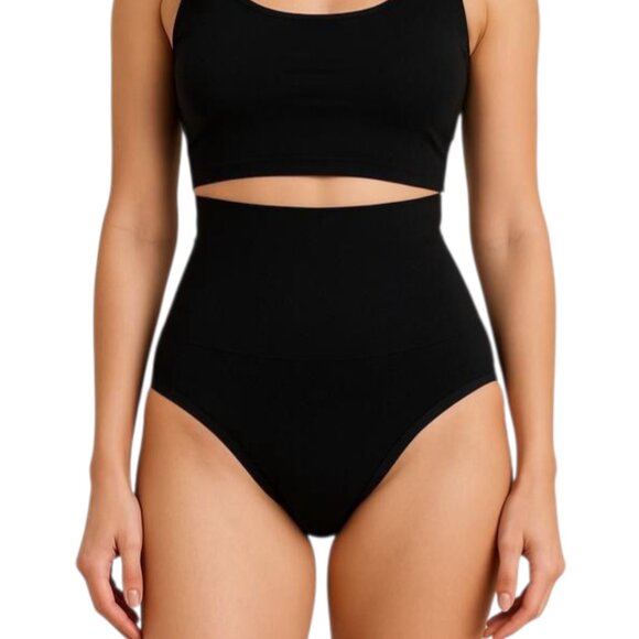 Shapermint Other - Empetua by Shapermint Women's Black High Waisted Shaper Panty Brief Size M/L NWT
